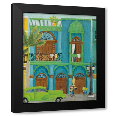 Havana IV Black Modern Wood Framed Art Print by DeNeige, Elyse