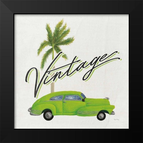 Havana VIII Black Modern Wood Framed Art Print by DeNeige, Elyse