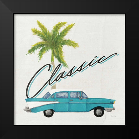 Havana IX Black Modern Wood Framed Art Print by DeNeige, Elyse