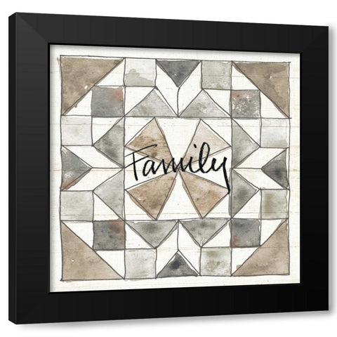 Farm Memories XII Family Black Modern Wood Framed Art Print by Tavoletti, Anne
