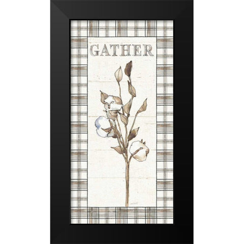 Farm Memories X Gather Black Modern Wood Framed Art Print by Tavoletti, Anne
