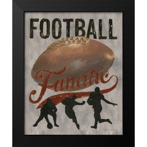 Game Day V Black Modern Wood Framed Art Print by Fabiano, Marco