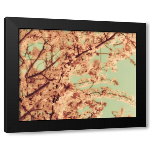Kyoto Black Modern Wood Framed Art Print with Double Matting by Bevan, Keri