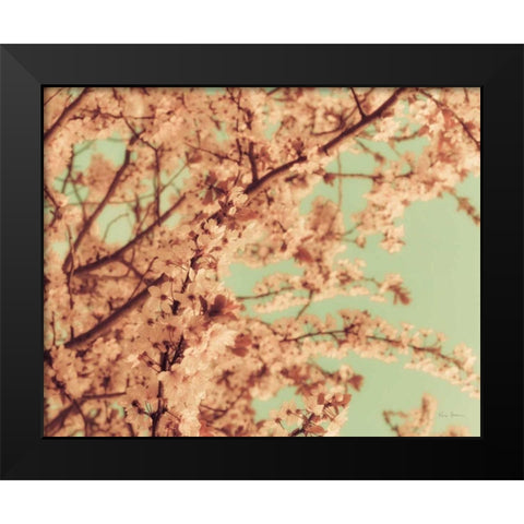 Kyoto Black Modern Wood Framed Art Print by Bevan, Keri