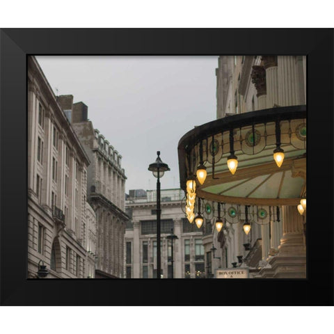 Palladium Black Modern Wood Framed Art Print by Bevan, Keri