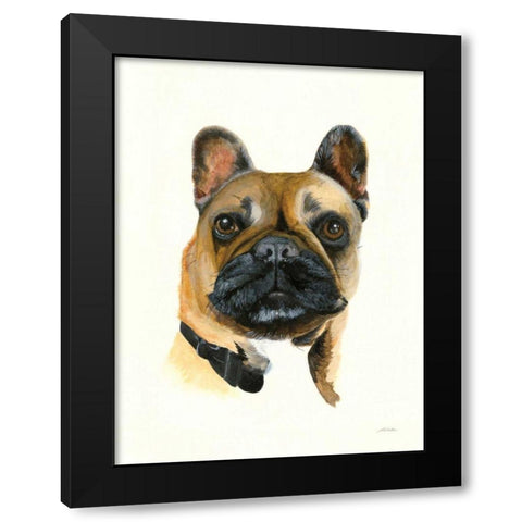 Gidget Black Modern Wood Framed Art Print by Ducklow, Patsy