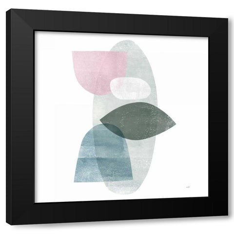 Dream III Sq Black Modern Wood Framed Art Print with Double Matting by Hershey, Moira