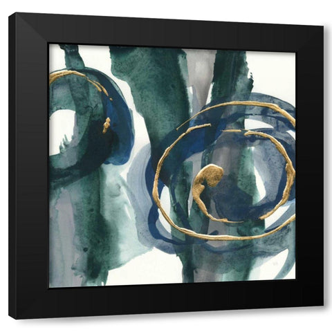 Jasper III Black Modern Wood Framed Art Print by Paschke, Chris