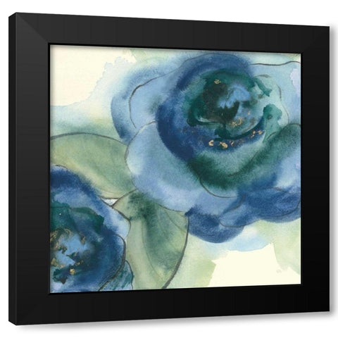 Wannabe Poppies II Black Modern Wood Framed Art Print by Paschke, Chris