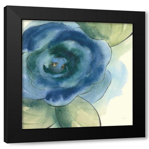 Wannabe Poppies III Black Modern Wood Framed Art Print by Paschke, Chris