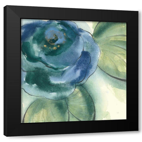 Wannabe Poppies V Black Modern Wood Framed Art Print with Double Matting by Paschke, Chris