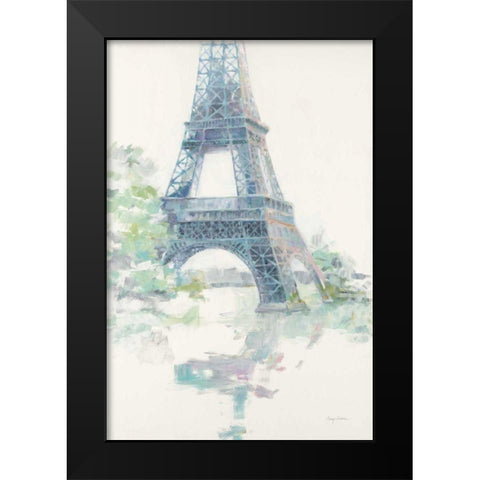 Daybreak Black Modern Wood Framed Art Print by Tillmon, Avery