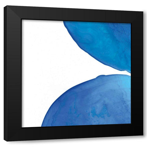 Pools of Turquoise III Black Modern Wood Framed Art Print with Double Matting by Rhue, Piper