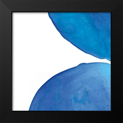 Pools of Turquoise III Black Modern Wood Framed Art Print by Rhue, Piper