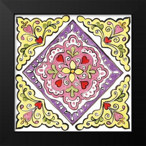 Sunny Bouquets VI Black Modern Wood Framed Art Print by Grove, Beth