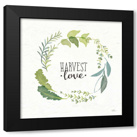 Fine Herbs III Black Modern Wood Framed Art Print with Double Matting by Penner, Janelle