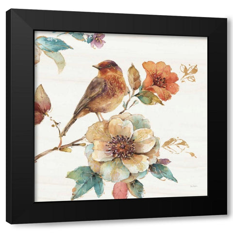 Spiced Nature II Soft White Black Modern Wood Framed Art Print with Double Matting by Audit, Lisa