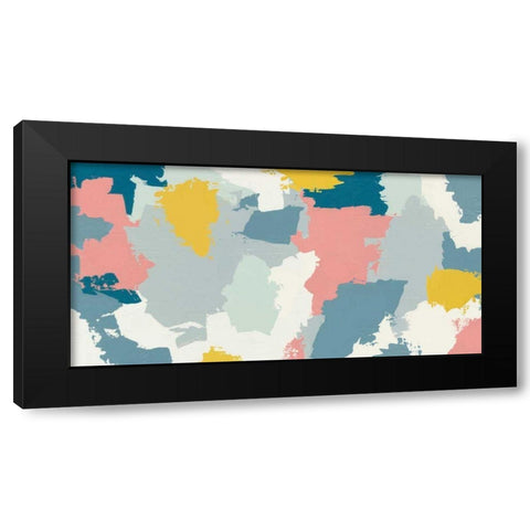 Happy III Black Modern Wood Framed Art Print by Hershey, Moira