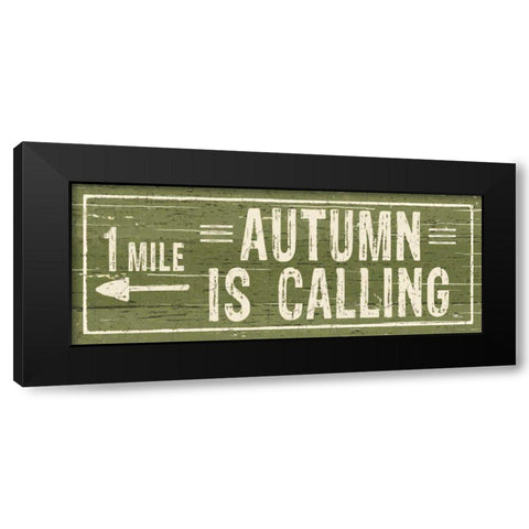 Harvest Signs IV Black Modern Wood Framed Art Print with Double Matting by Pela Studio