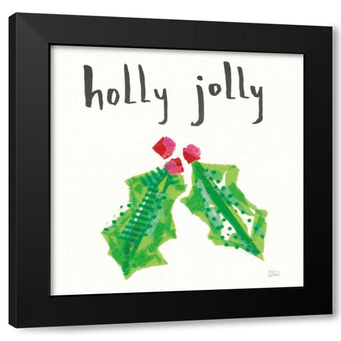 Joyful Season II Black Modern Wood Framed Art Print by Averinos, Melissa