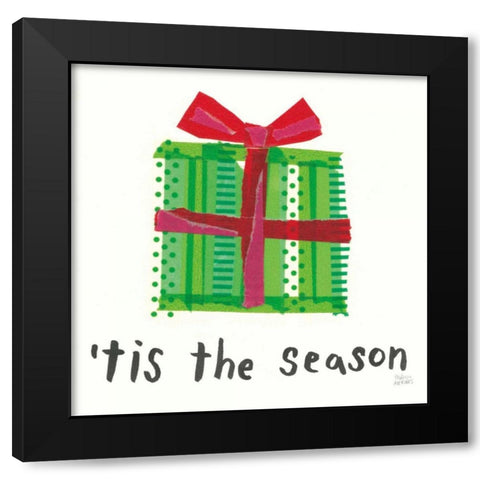 Joyful Season III Black Modern Wood Framed Art Print by Averinos, Melissa