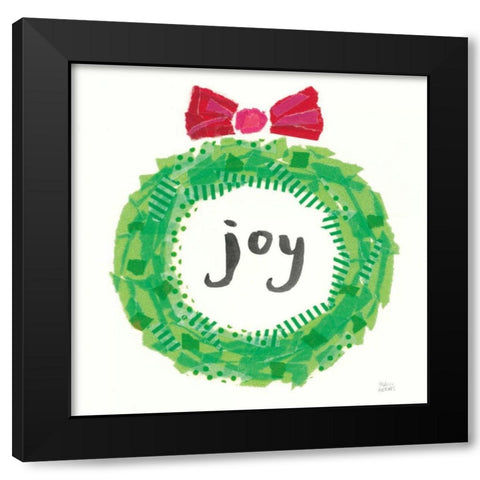 Joyful Season IV Black Modern Wood Framed Art Print by Averinos, Melissa