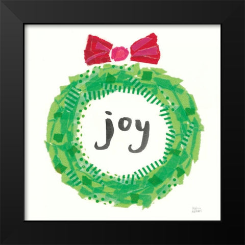 Joyful Season IV Black Modern Wood Framed Art Print by Averinos, Melissa