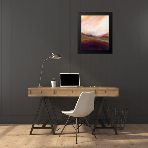 The Dunes Black Modern Wood Framed Art Print by Griggs, Jan