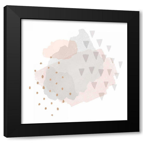 Lovely Blush IV Black Modern Wood Framed Art Print by Hershey, Moira