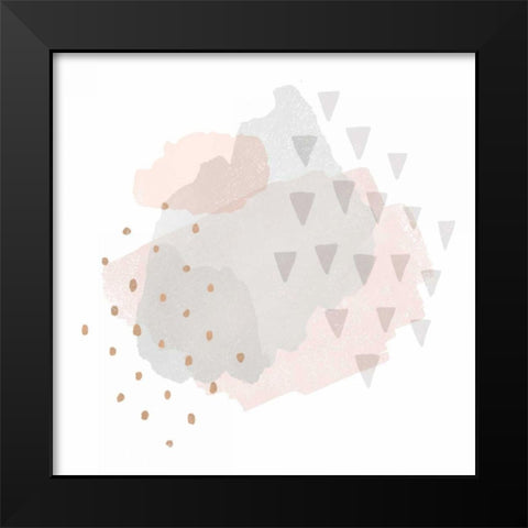 Lovely Blush IV Black Modern Wood Framed Art Print by Hershey, Moira