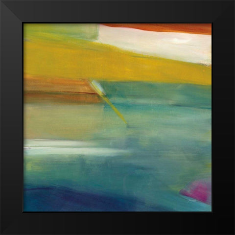 Subtleties Black Modern Wood Framed Art Print by Griggs, Jan