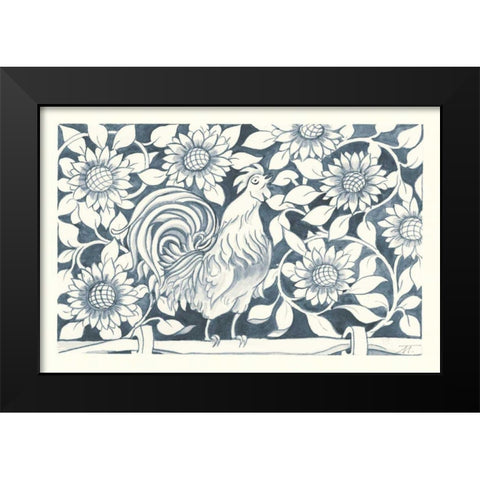 Farm Life I Black Modern Wood Framed Art Print by Thomas, Miranda