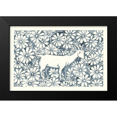 Farm Life III Black Modern Wood Framed Art Print by Thomas, Miranda