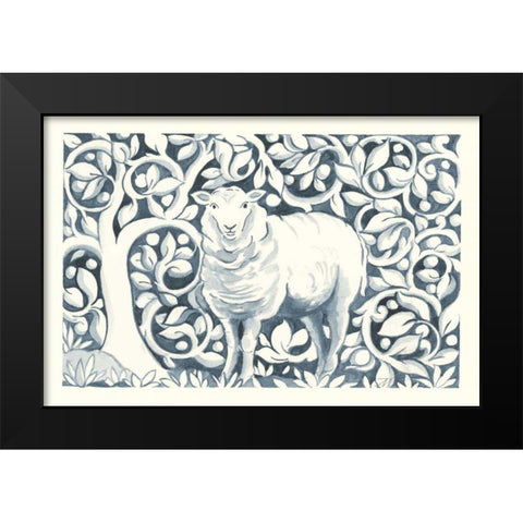 Farm Life V Black Modern Wood Framed Art Print by Thomas, Miranda