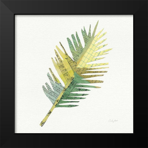 Tropical Fun Palms I Black Modern Wood Framed Art Print by Prahl, Courtney
