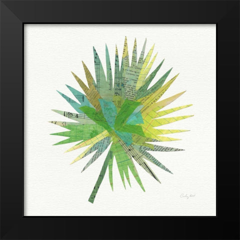 Tropical Fun Palms IIII Black Modern Wood Framed Art Print by Prahl, Courtney