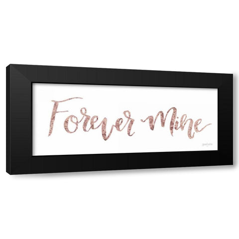 Sweet Baby Girl V Black Modern Wood Framed Art Print with Double Matting by Jackson, Jenaya