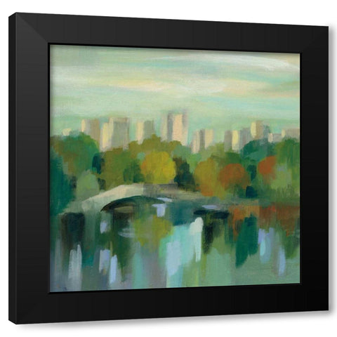 Manhattan Sketches III Black Modern Wood Framed Art Print by Vassileva, Silvia
