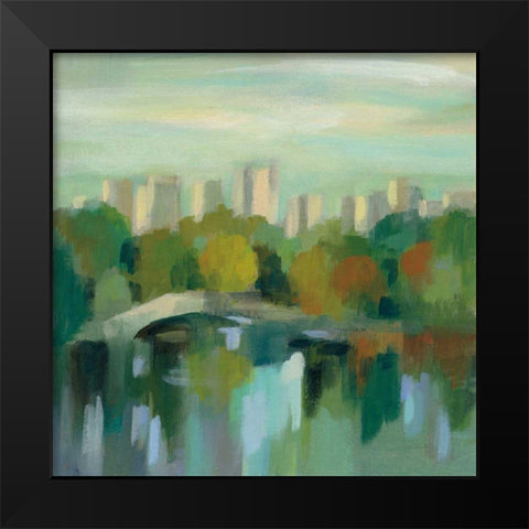 Manhattan Sketches III Black Modern Wood Framed Art Print by Vassileva, Silvia