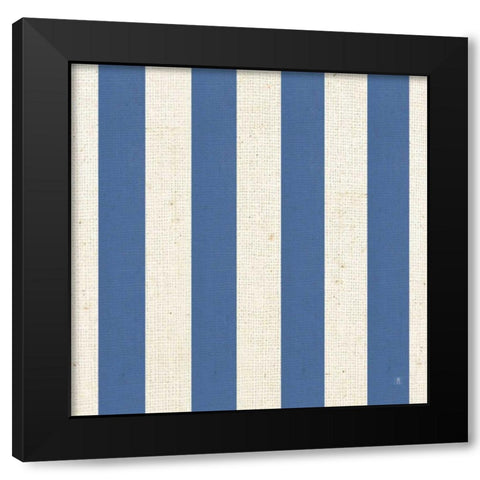 Blue Sky Garden Pattern VA Black Modern Wood Framed Art Print by Studio Mousseau