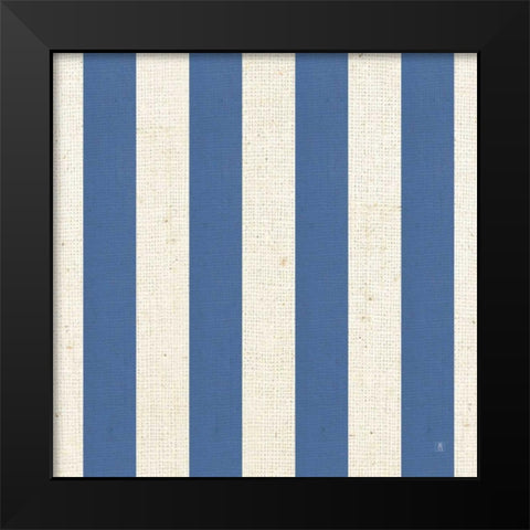 Blue Sky Garden Pattern VA Black Modern Wood Framed Art Print by Studio Mousseau