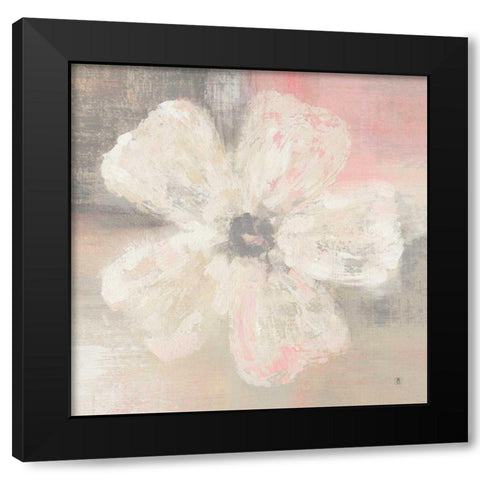 Nimbus Bloom II Black Modern Wood Framed Art Print with Double Matting by Studio Mousseau