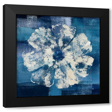 Ocean Bloom I Black Modern Wood Framed Art Print with Double Matting by Studio Mousseau