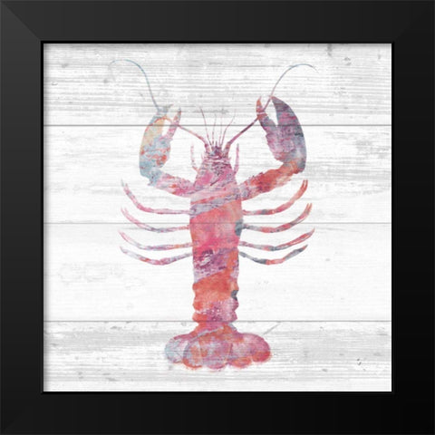 Ocean Life II Black Modern Wood Framed Art Print by Adams, Sarah