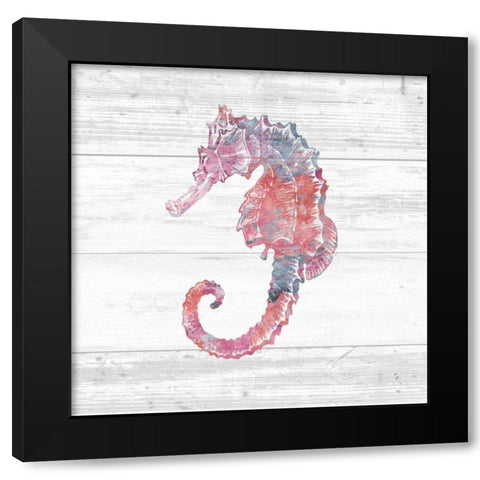 Ocean Life III Black Modern Wood Framed Art Print with Double Matting by Adams, Sarah