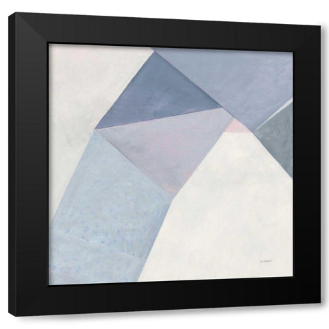 Paper Work I Black Modern Wood Framed Art Print by Schick, Mike