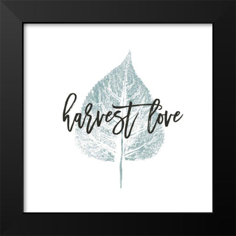 Harvest Sentiments III Black Modern Wood Framed Art Print by Hershey, Moira