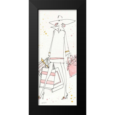 Fashion Feet VI Black Modern Wood Framed Art Print by Tavoletti, Anne