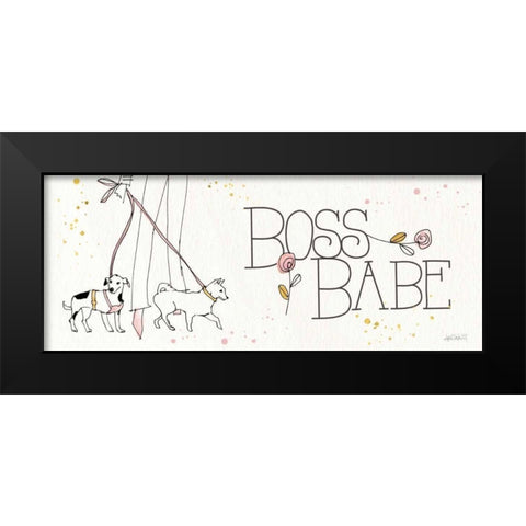 Fashion Feet XI Black Modern Wood Framed Art Print by Tavoletti, Anne