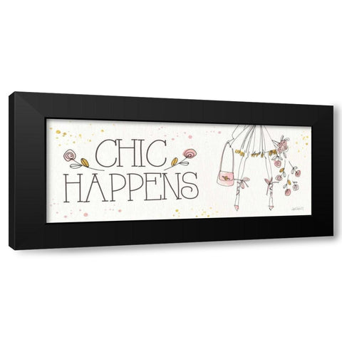 Fashion Feet XII Black Modern Wood Framed Art Print with Double Matting by Tavoletti, Anne